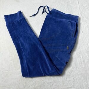 Polo Ralph Lauren Men's Knit Corduroy Cargo Jogger Pant Harrison Blue Medium